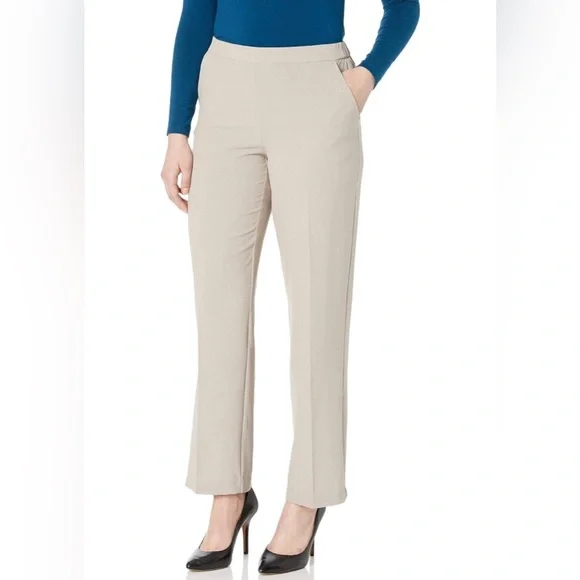 NWT Briggs New York Pull on Dress Pants Size 14P - Picture 1 of 6